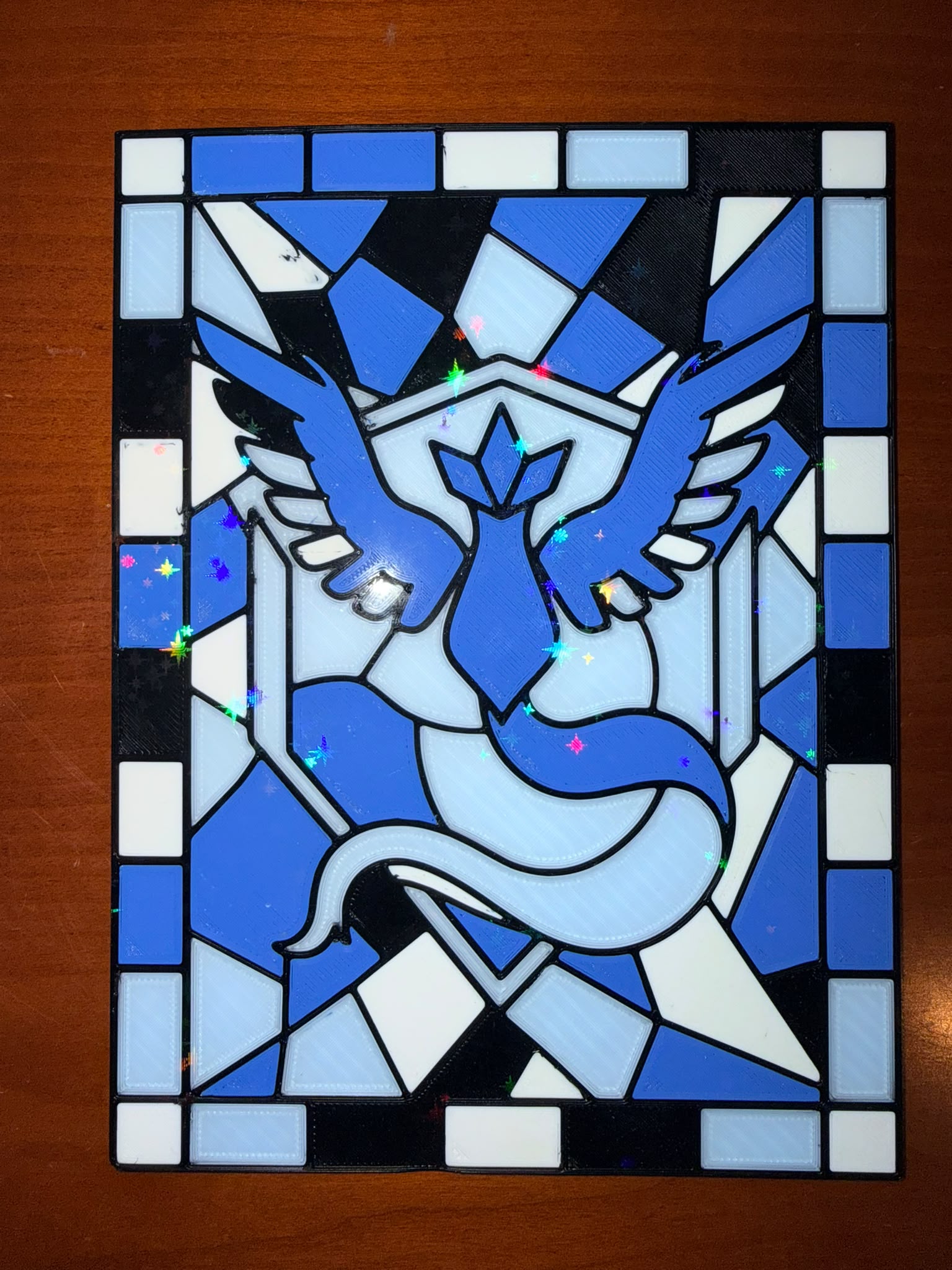 Arte de Parede Quadro Articuno | Decoração Pokémon