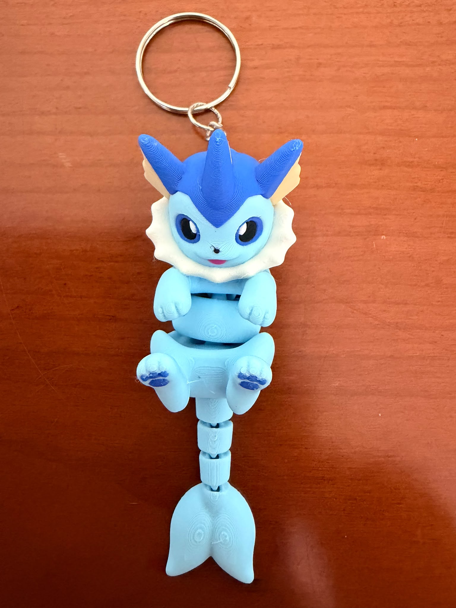 Porta-Chaves Articulado Vaporeon | Acessório Pokémon