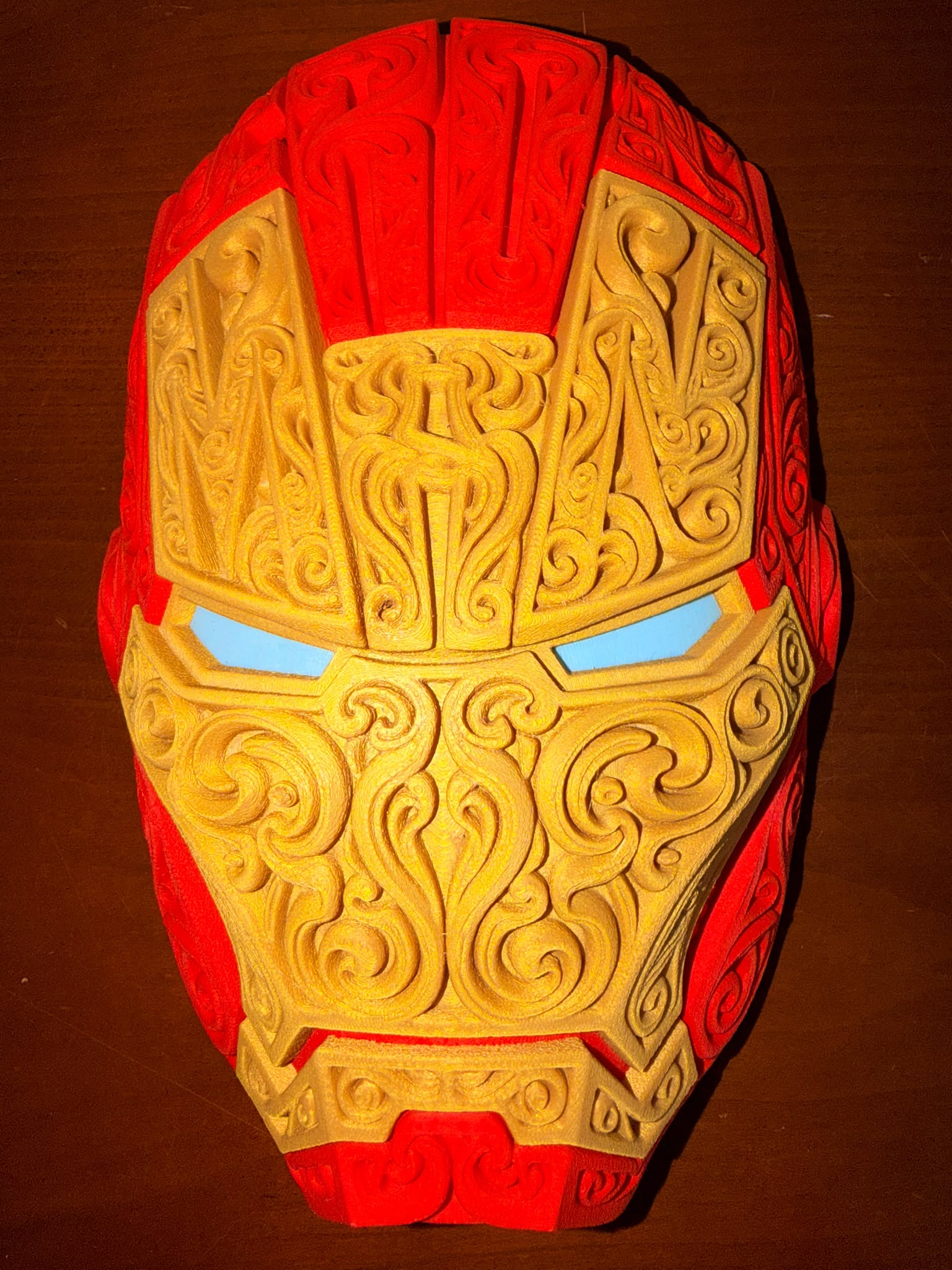 Arte de Parede Capacete Iron Man | Decoração Marvel