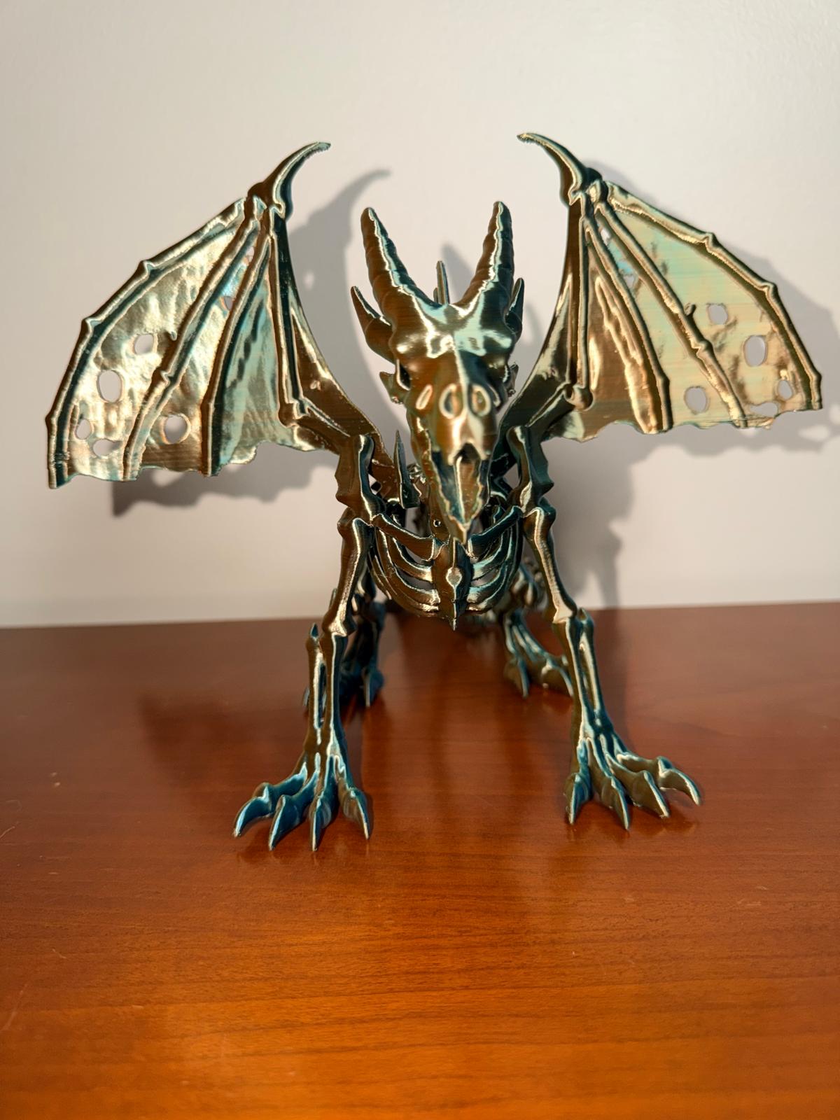 Dragão Zombie | Figura de Fantasia Sombria