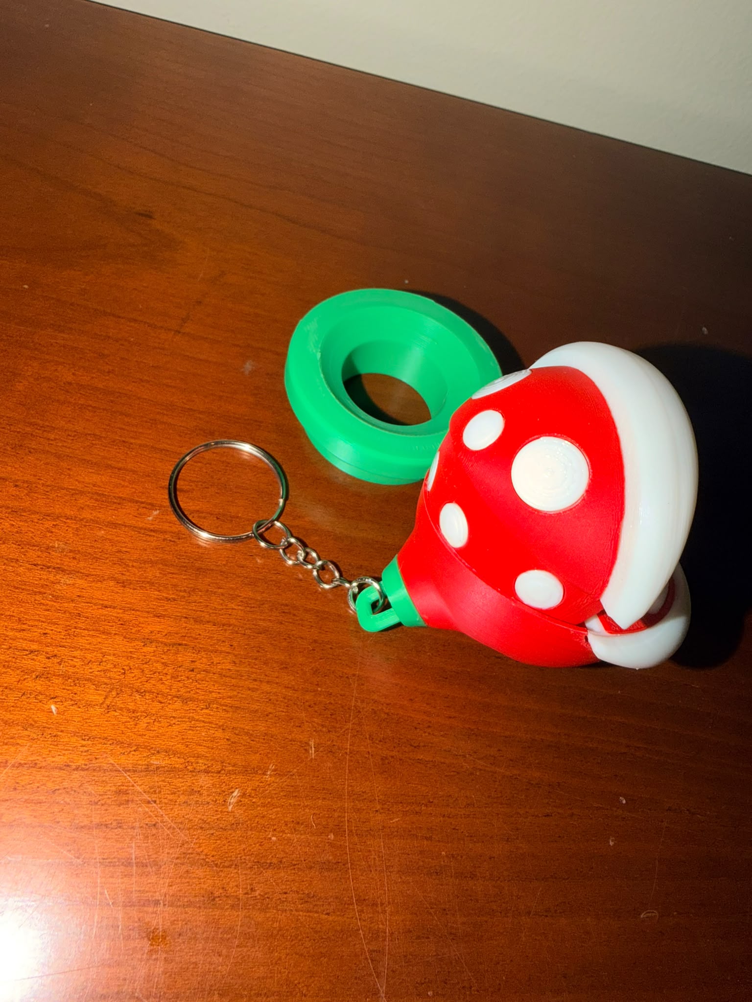 Porta-Chaves Super Mario – Planta Carnívora | Acessório Gaming